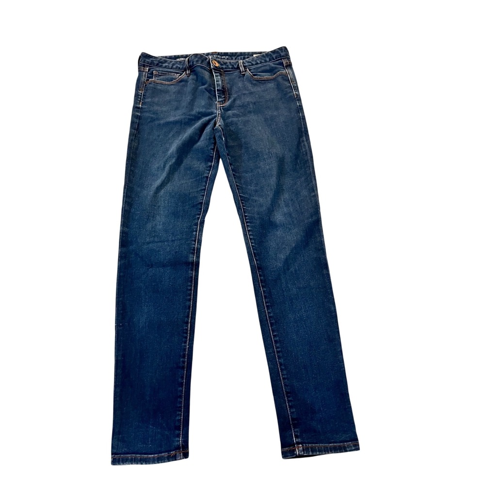 Banana Republic Skinny Jeans Womens 30 Dark Wash Blue Denim Stretch RN 54023